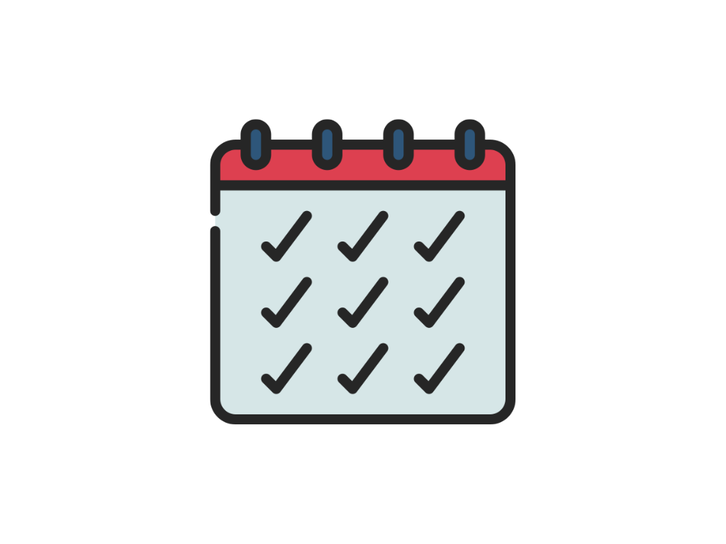 Calendar icon — AI meal planning for busy moms