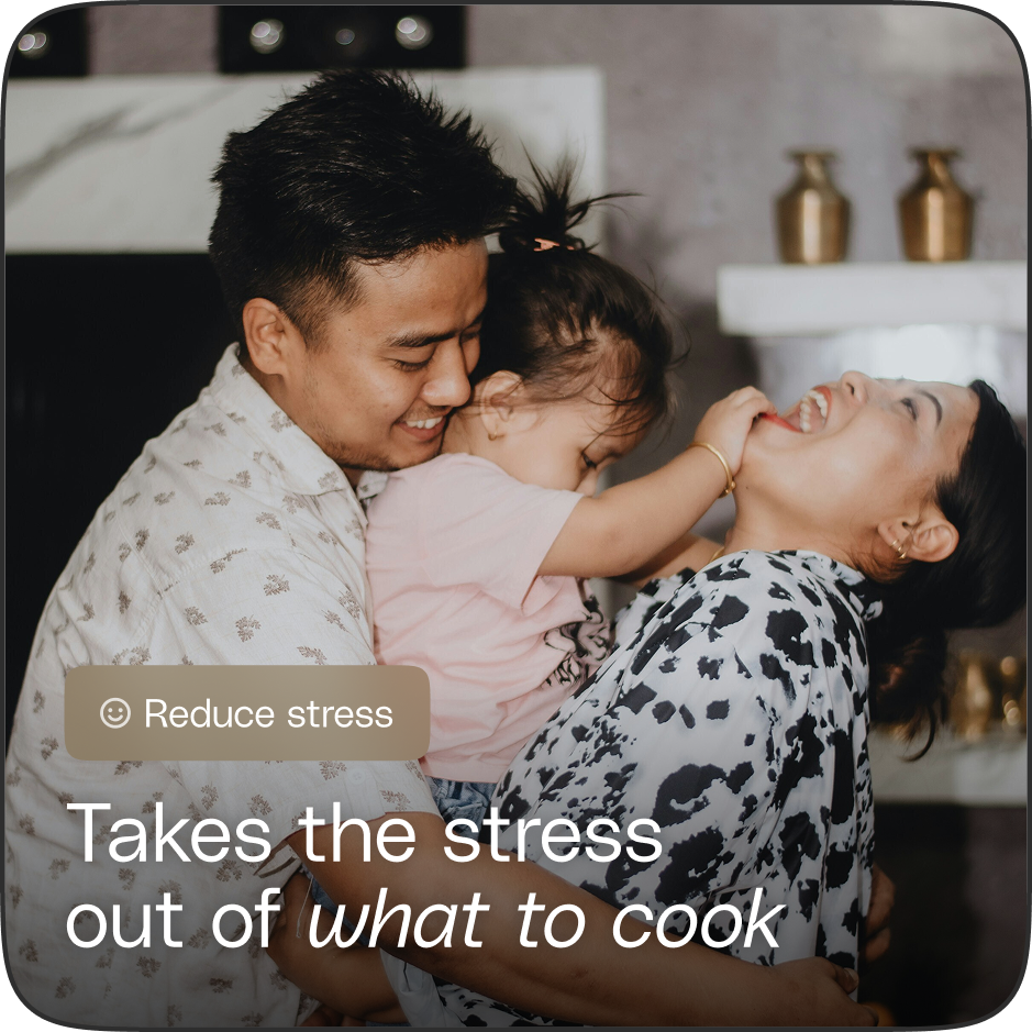 Takes the stress out of what to cook